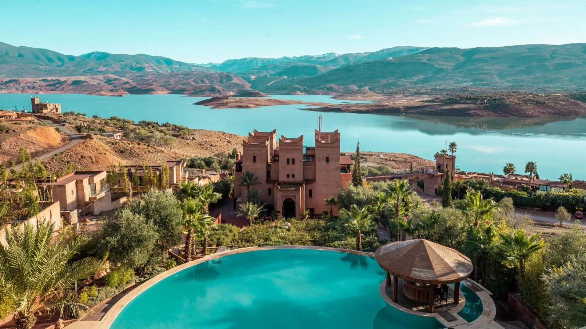 Bin El Ouidane Dam & Lake in Bin El Ouidane & Azilal
