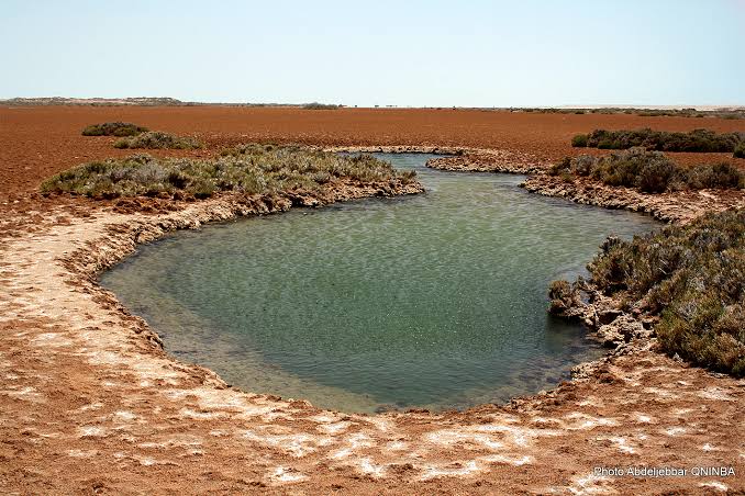 Imlili Sebkha in Dakhla